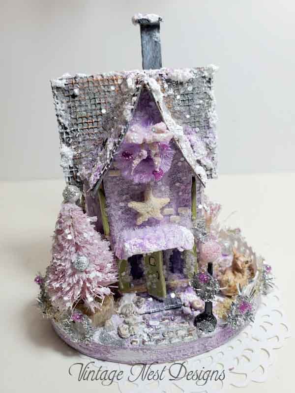 Miniature Putz House No.27 Handmade
