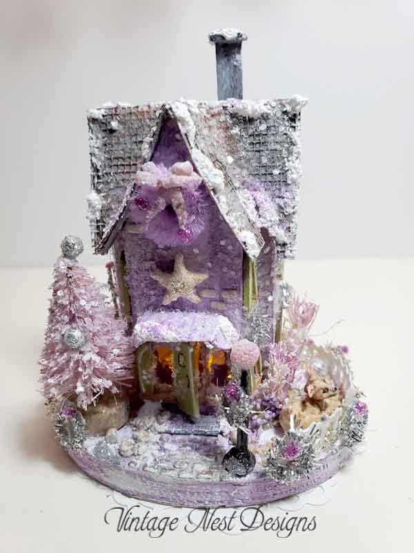 Miniature Putz House No.27 Handmade