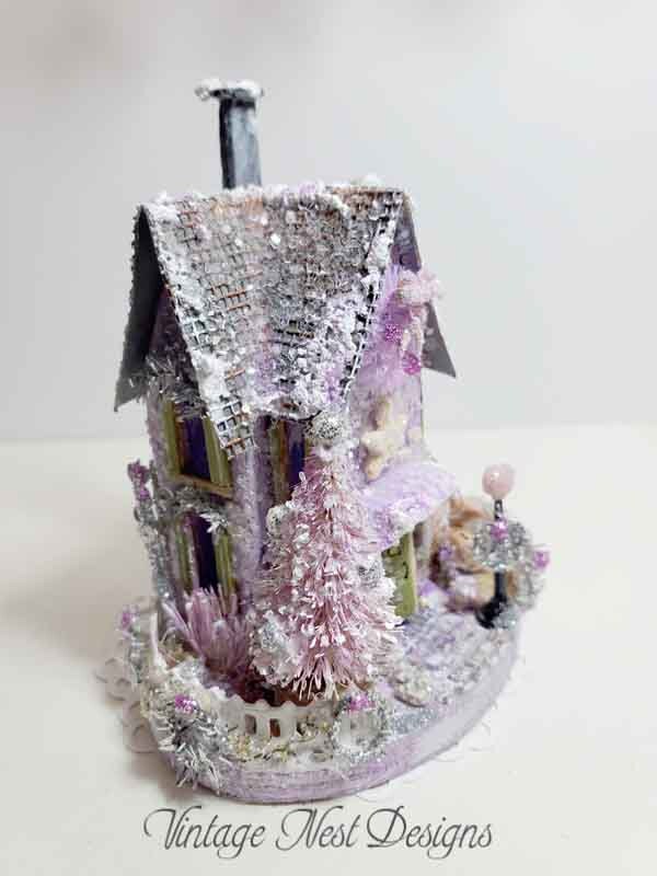 Miniature Putz House No.27 Handmade
