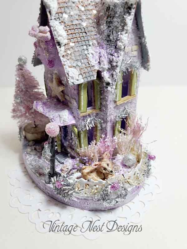 Miniature Putz House No.27 Handmade