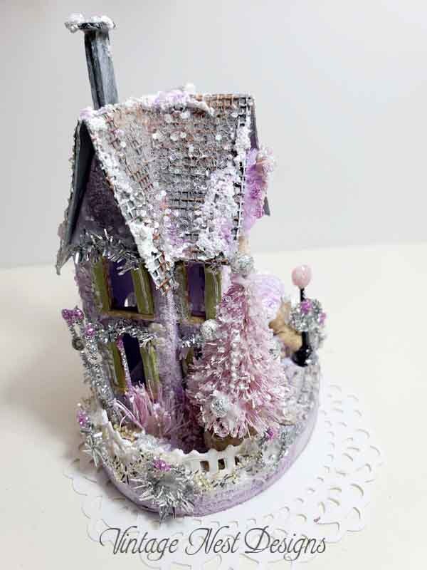 Miniature Putz House No.27 Handmade