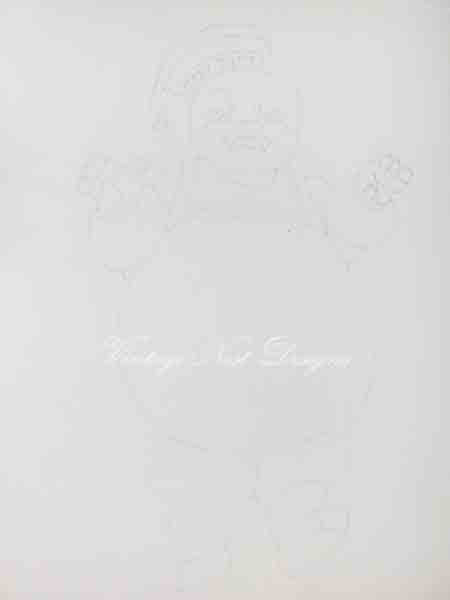 Digital Print Stay Puft No.1 Watercolor Painting Instant Download