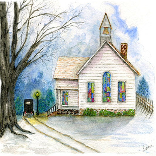 Digital Print Sunday Arrival No.1 Watercolor Instant Download
