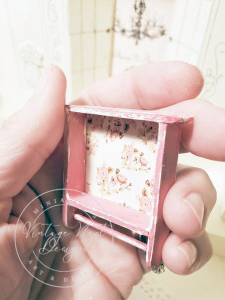 Shelf No.7 Dollhouse Miniature Handmade Diorama Room Shadow Box image 4