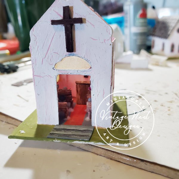 Church House No.5 Handmade Miniature image 27