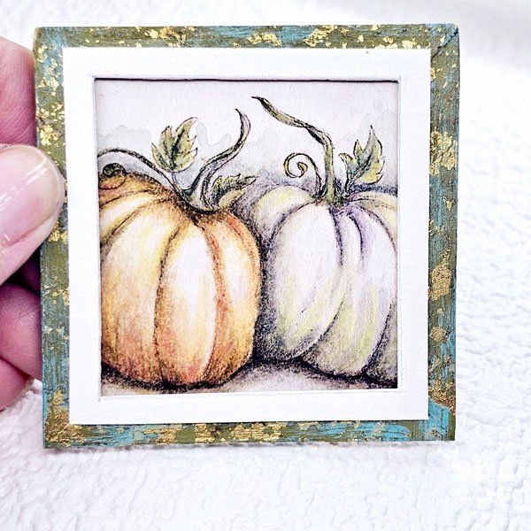 Halloween Pumpkins No.7:3 Dollhouse Miniature Handmade image 3