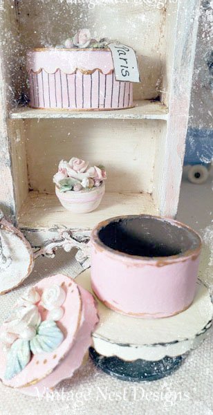 Box No.57 Dollhouse Miniature Handmade for Dolls image 5