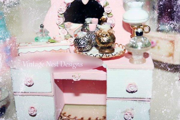 Box No.28 Dollhouse Miniature Handmade image 5