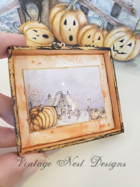 Halloween Pumpkins No.2:1 Dollhouse Miniature image 1