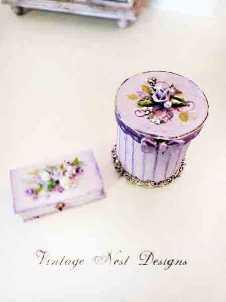 Box No.109 Dollhouse Miniature Handmade image 8