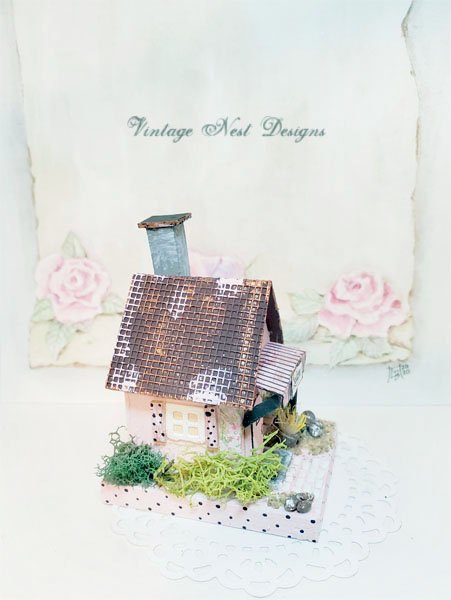 Putz House No.37 Salon Handmade Miniature image 6