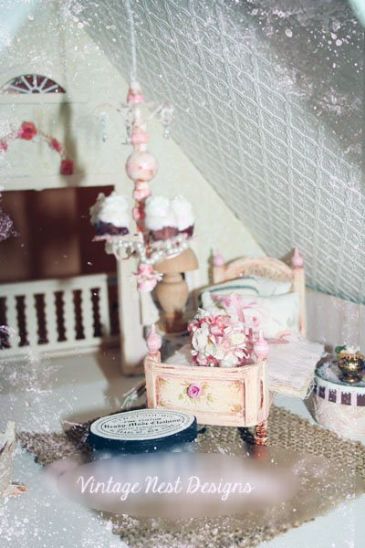 Chandelier No.2 Dollhouse Miniature Handmade image 1