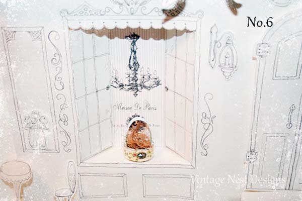 Bird Nest Baskets No.6 Handmade Miniature image 2