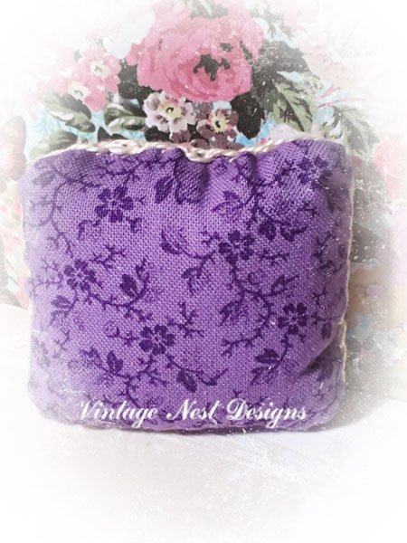Pillow No.6 Dollhouse Miniature Handmade image 0