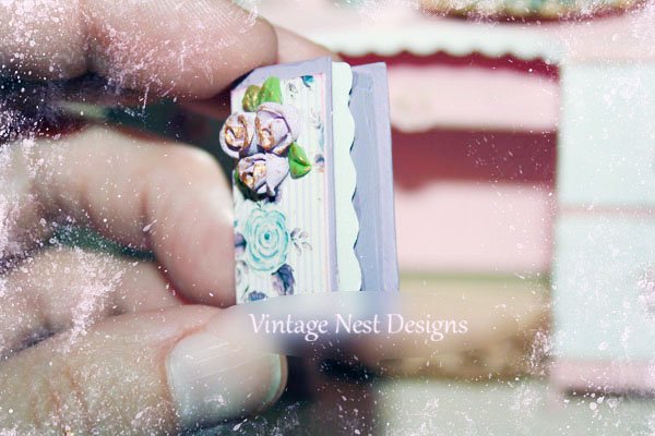 Box No.29 Dollhouse Miniature Handmade for Dolls image 4