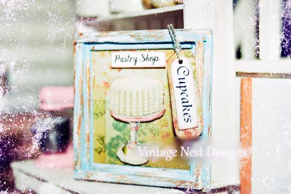 Bakery Pastry Shop 2:1 Dollhouse Miniature Handmade image 0