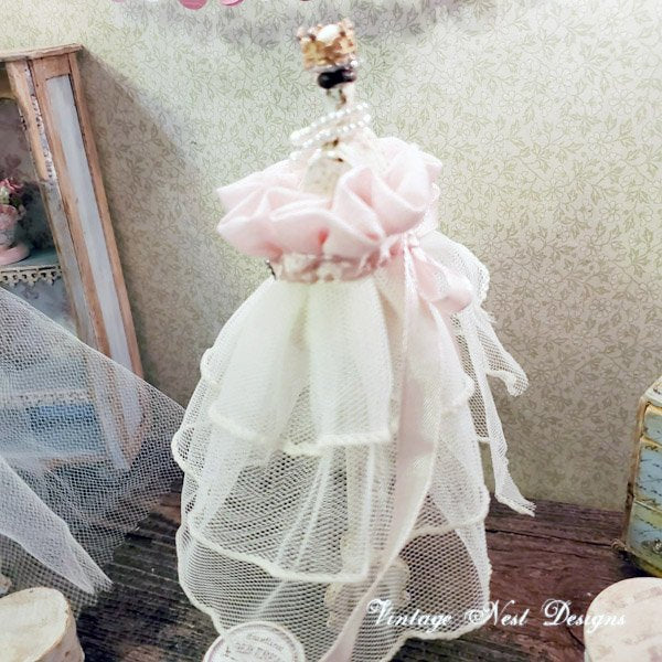 Antique Style Mannequin No.1 Dollhouse Miniature Handmade image 11