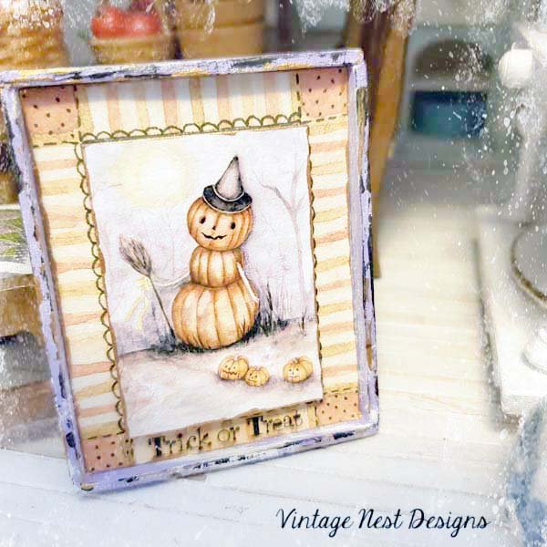 Halloween Pumpkins No.5:2 Dollhouse Miniature Handmade image 5