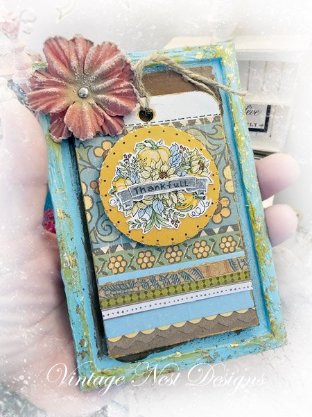 Inspirational Quote No.5 Miniature Handmade Wooden Framed Art image 6