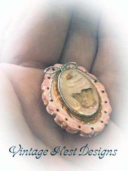Cupcake Bubble No.1:1 Dollhouse Miniature Handmade image 2