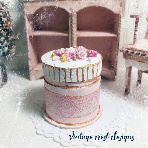 Box No.78 Dollhouse Miniature Handmade image 0