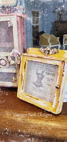 Shelf No.52 Dollhouse Miniature Handmade Diorama Room Shadow Box image 3