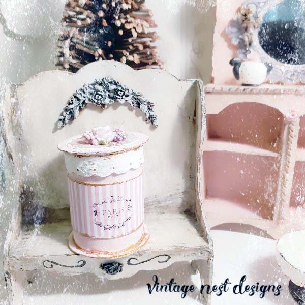 Box No.79 Paris Dollhouse Miniature Handmade image 5