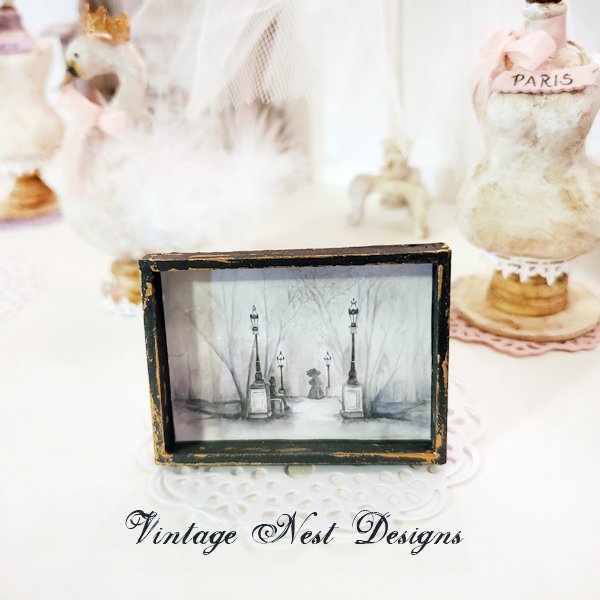 London Fog No.1:2 Dollhouse Miniature Handmade image 0