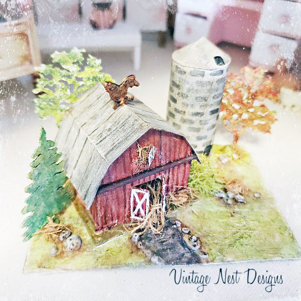 Barn No.1 Handmade Miniature image 2