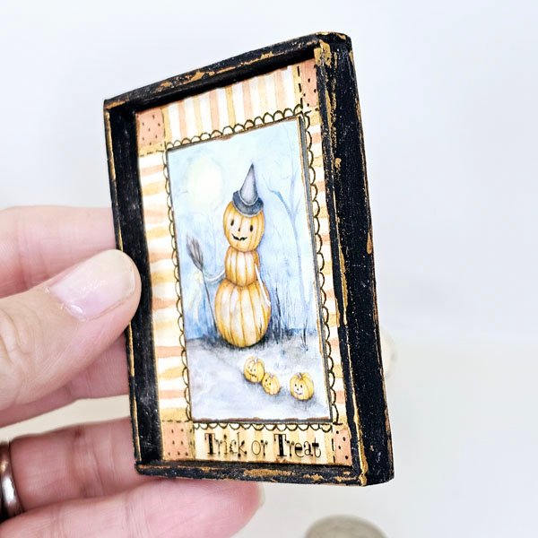 Halloween Pumpkins No.5:3 Dollhouse Miniature Handmade image 4