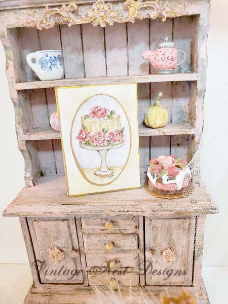 Cake No.11:1 Dollhouse Miniature Handmade image 6