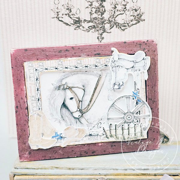 3D Andalusian Horse No.1:6 Dollhouse Miniature image 1