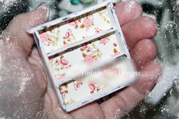 Shelf No.4 Dollhouse Miniature Handmade image 1