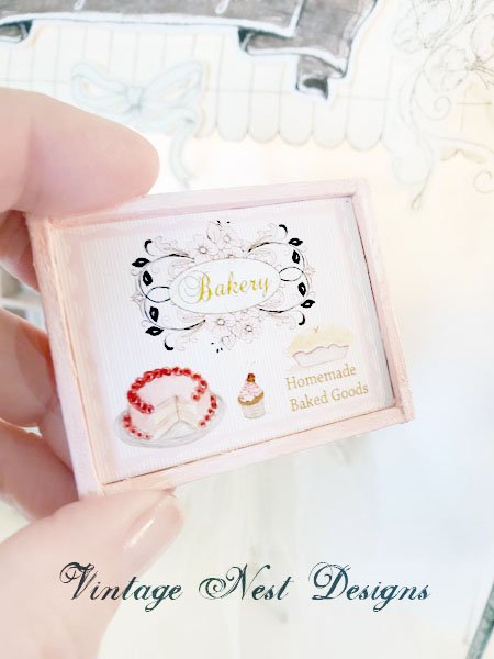 Bakery Sweets No.4:1 Dollhouse Miniature Handmade image 3