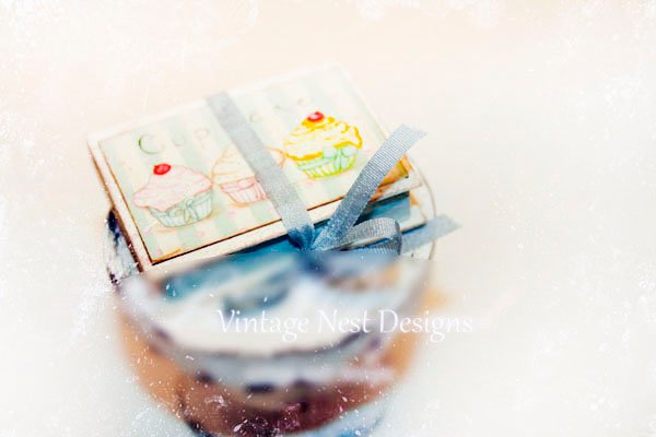 Box No.10 Dollhouse Miniature Handmade image 2