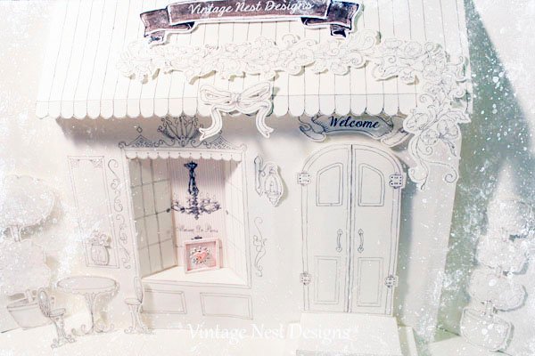 Valentine Sweet Heart No.1 Dollhouse Miniature Handmade image 1