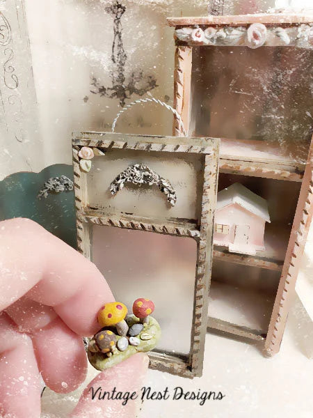 Mushrooms No.1 Dollhouse Miniature Handmade image 4