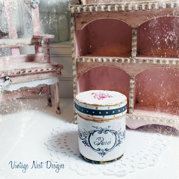 Box No.93 Dollhouse Miniature Handmade image 3