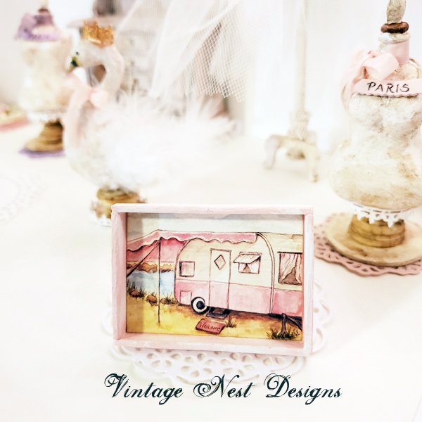 Barbie Camper No.1:1 Dollhouse Miniature Handmade image 0