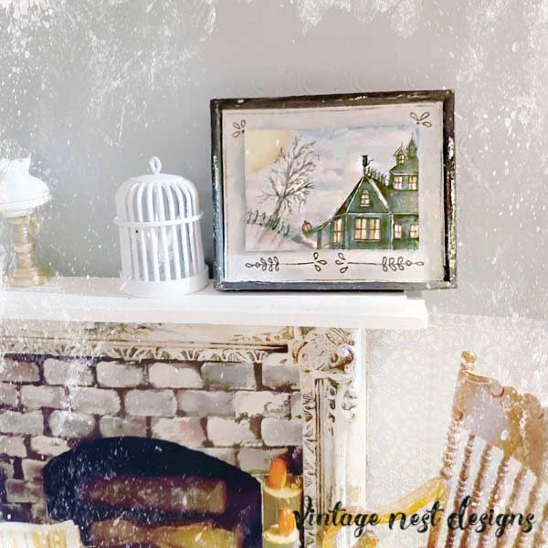 The Pumpkin & the Cat No.2:2 Dollhouse Miniature Handmade image 7