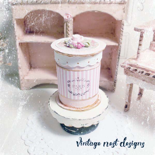 Box No.79 Paris Dollhouse Miniature Handmade image 9