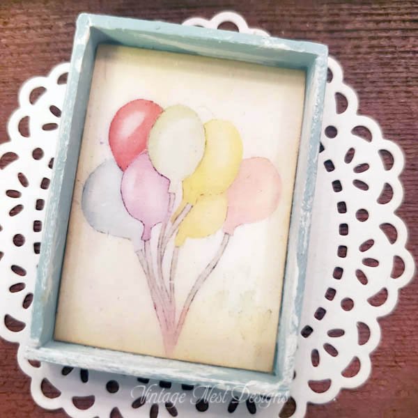 Birthday Balloons No.2:1 Dollhouse Miniature image 4
