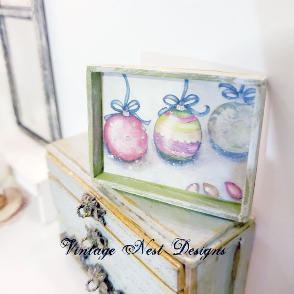 Christmas Bulbs No.2:1 Dollhouse Miniature Handmade image 3