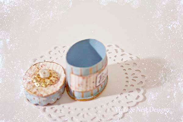 Box No.46 Dollhouse Miniature Handmade for Dolls image 1