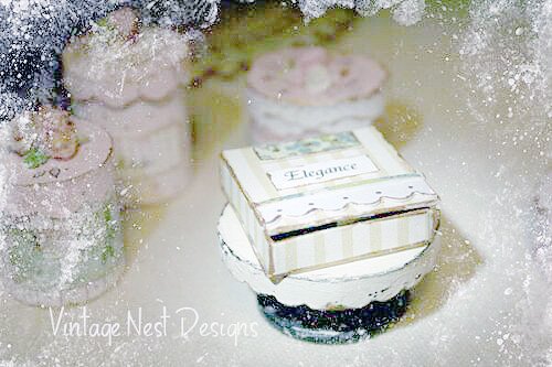 Box No.41 Dollhouse Miniature Handmade image 0