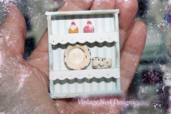 Shelf No.5 Dollhouse Miniature Handmade image 2