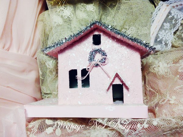 Putz House No.1 Handmade Miniature image 2