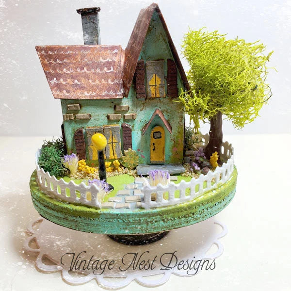 Putz House No.24 Handmade Miniature image 7