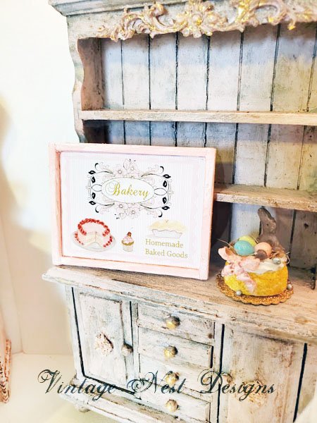 Bakery Sweets No.4:1 Dollhouse Miniature Handmade image 2
