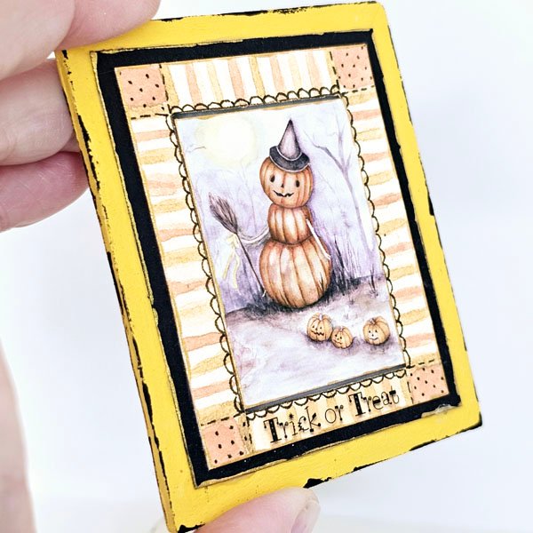 Halloween Pumpkins No.5:4 Dollhouse Miniature Handmade image 5